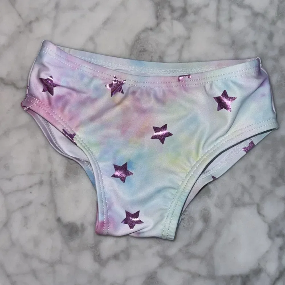 Andy & Evan Tie Dye Rash Guard Set 0/3 - Picture 4 of 9